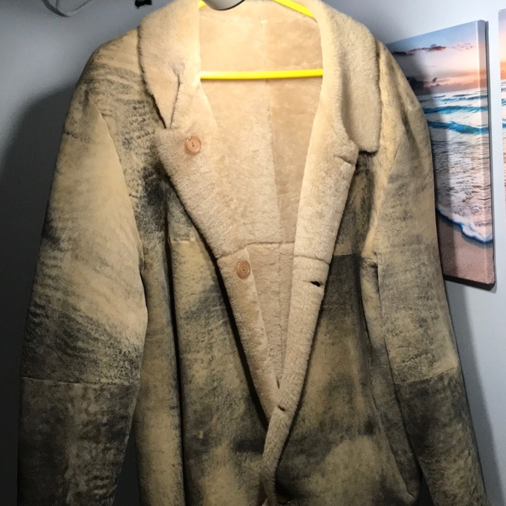 **Rare** Dominic Bellissimo — 100% Shearling Coat